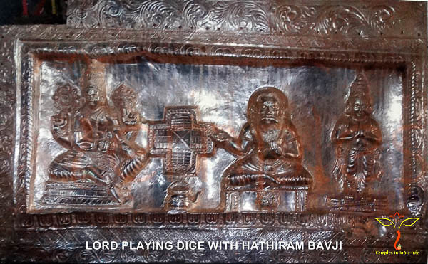 Lord playing Dice with Hathiram Bavji
