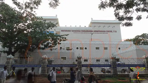 Mathrusri Tarigonda Vengamamba Annaprasanda Centre