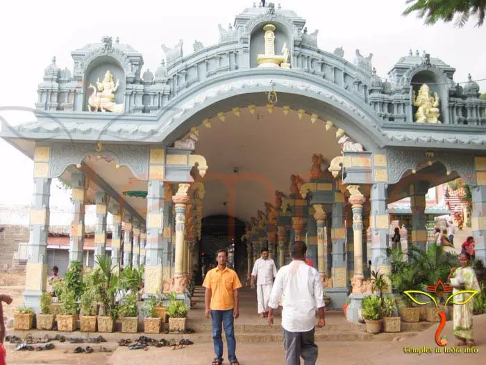 Sri Kalahasti TempleTemple Back Entrance