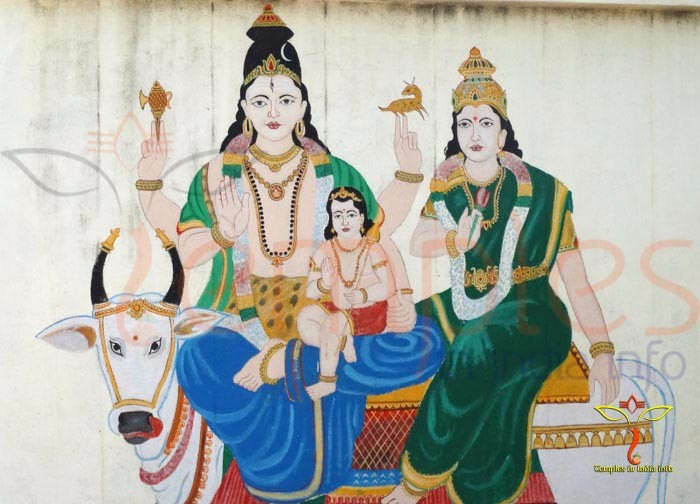 shiva-parvathi-painting