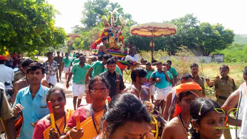 Venugopala Swamy on holy ride