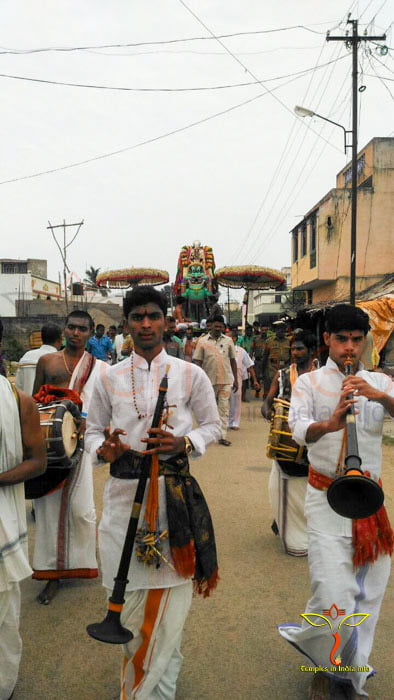 musicians in the Procession