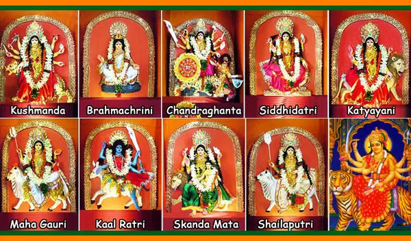 Different Forms of Goddess Durga Devi