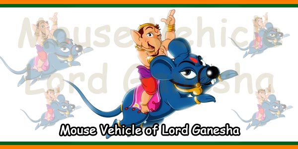 Mouse Vehicle of Lord Ganesha