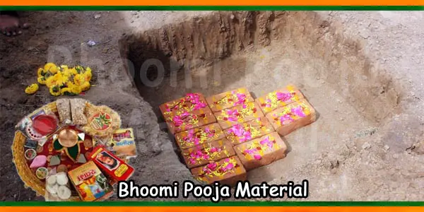 Bhoomi Pooja Material