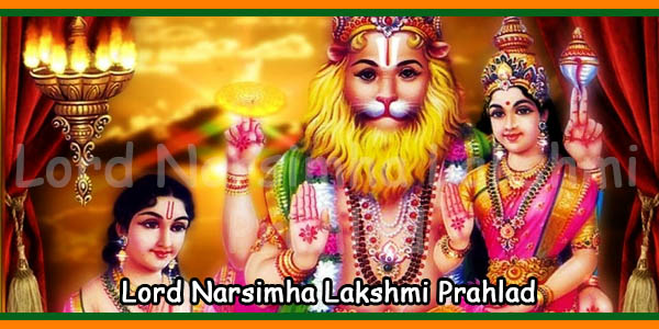 Lord Narsimha Lakshmi Prahlad