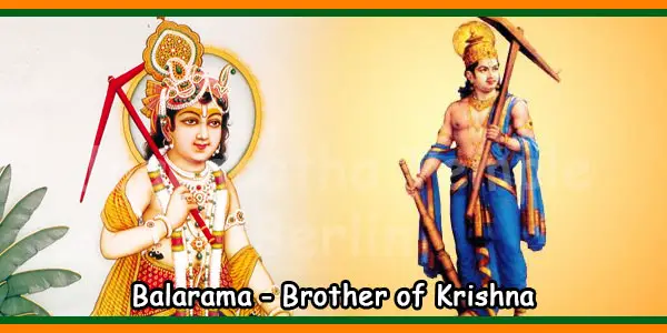 Balarama Brother of Krishna