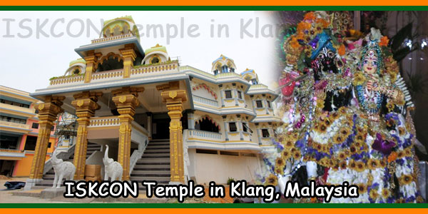 ISKCON Temple in Klang, Malaysia