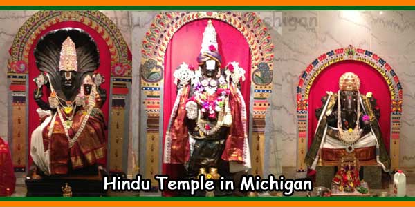 Hindu Temple in Michigan