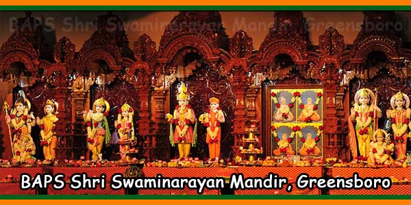 BAPS Shri Swaminarayan Mandir, Greensboro