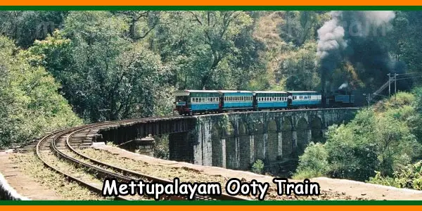 Mettupalayam Ooty Train