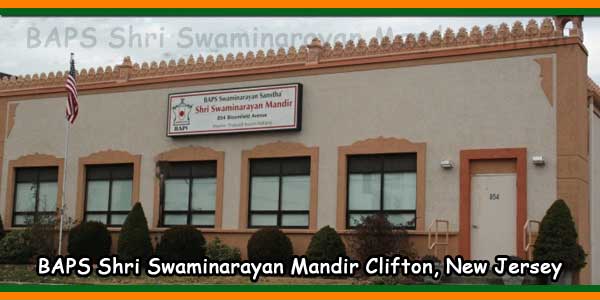 BAPS Shri Swaminarayan Mandir Clifton, New Jersey