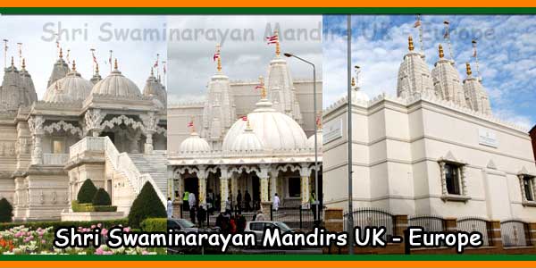 Shri Swaminarayan Mandirs UK - Europe
