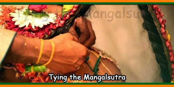 Tying the Mangalsutra