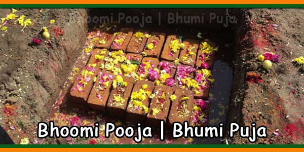 Bhoomi Pooja - Bhumi Puja
