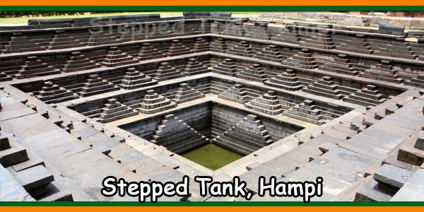 Stepped Tank, Hampi
