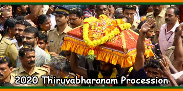 2020 Thiruvabharanam Procession