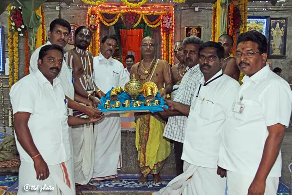 Jewels Donated To Tirupati Sri Kodanda Rama Swamy