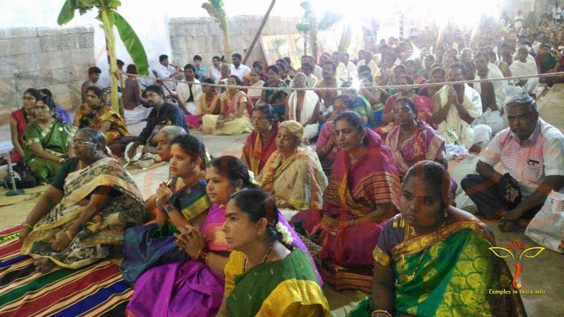 devotes at Architha Kalyanotsavam