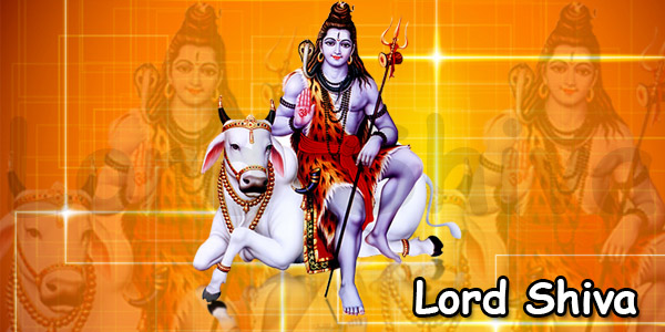 Lord Shiva on Cow