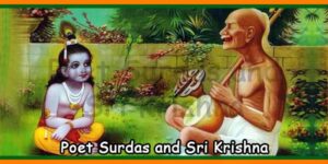 Poet Surdas and Sri Krishna