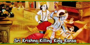 Sri Krishna Killing King Kansa