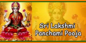 Sri Lakshmi Panchami Pooja