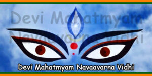 Devi Mahatmyam Navaavarna Vidhi