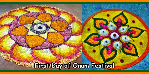 First Day of Onam Festival