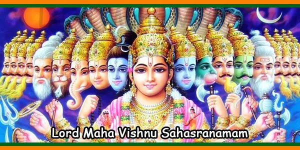 Lord Maha Vishnu Sahasranamam With Meaning | 1000 Names of Lord Vishnu -  1008 - Sahasranamavali