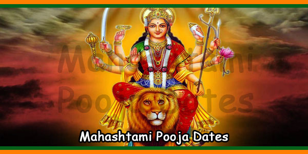 Mahashtami Pooja Dates