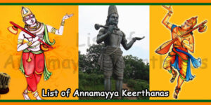 List of Annamayya Keerthanas