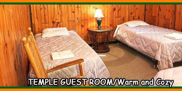 TEMPLE GUEST ROOM-Warm and Cozy