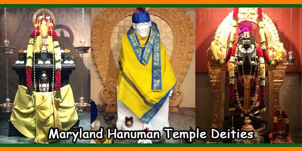 Maryland Hanuman Temple Deities