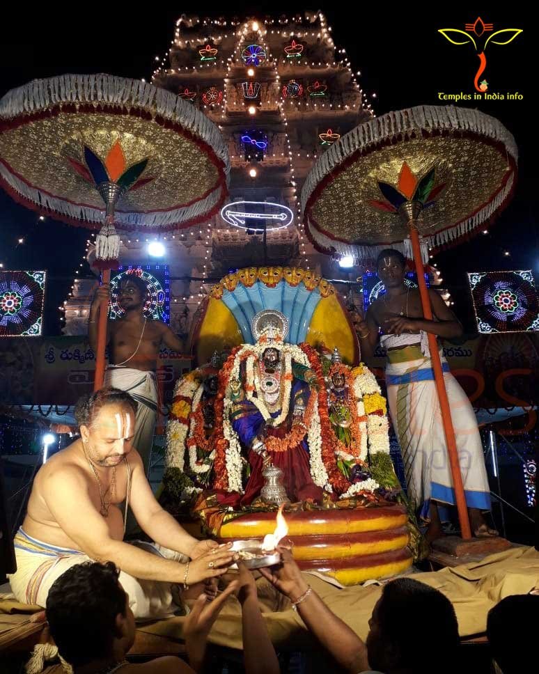 Karvetinagar 2018 Navahnika Brahmotsava First Day