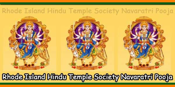 Rhode Island Hindu Temple Society Navaratri Pooja