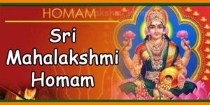Sri Mahalakshmi Homam