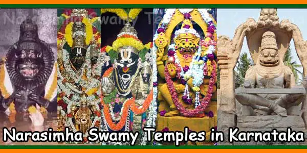 Narasimha Swamy Temples Karnataka List, Nrusimha, Narasingha