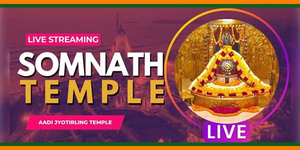 Shree Somnath Temple Live Darshan, Darshan, Aarti Timings