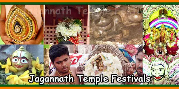 Festivals Celebrated in Puri Sri Jagannath Temple