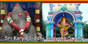 Sri Swayambhu Karya Siddhi Vinayaka Swamy