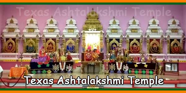 Texas Ashtalakshmi Temple