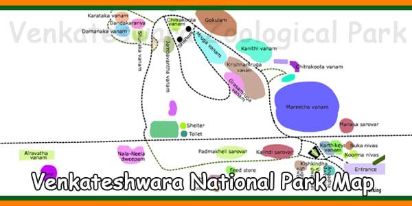 Sri-Venkateshwara-National-Park-route-map