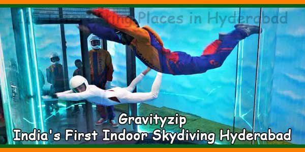 Gravityzip Indoor Skydiving in Hyderabad | info and Bookings